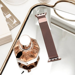 Bracelet en acier inoxydable Milanese Rosé